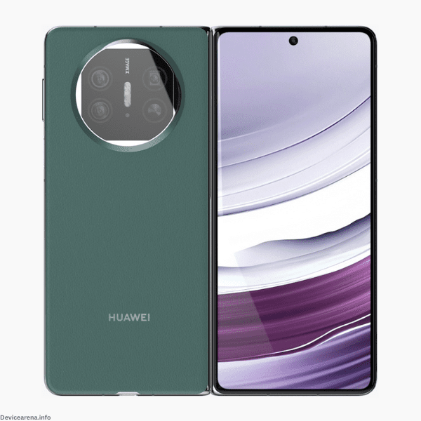 Huawei Mate X5 foldable smartphone with sleek design, advanced display, and premium features, available at Device Arena.
