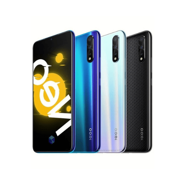 Vivo iQOO Neo 855 smartphone showcasing its sleek design and high-performance features.