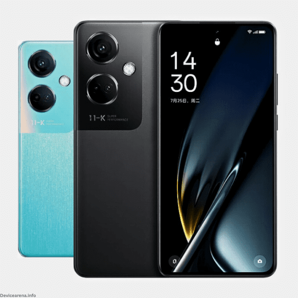 Oppo K11 smartphone showcasing its sleek design, powerful features, and vibrant display, available on Device Arena.
