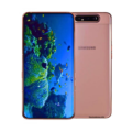 Samsung Galaxy A81 smartphone with a sleek design, large display, and quad-camera setup.
