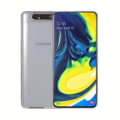 Samsung Galaxy A81 smartphone with a sleek design, large display, and quad-camera setup.