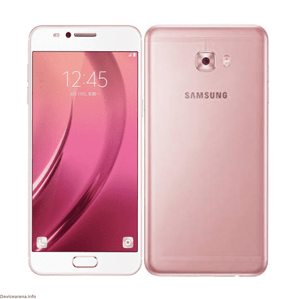 Samsung Galaxy C7 smartphone featuring a sleek metallic design, large display, and premium performance.