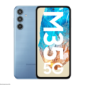 Samsung Galaxy M35 smartphone featuring sleek design, vibrant display, and advanced camera technology.