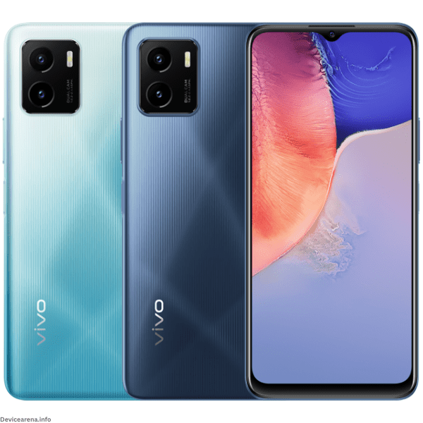 Vivo Y15s smartphone featuring a sleek design, vibrant display, and dual-camera setup, available on Device Arena.