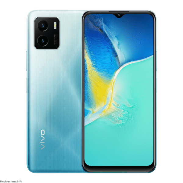 Vivo Y15s smartphone featuring a sleek design, vibrant display, and dual-camera setup, available on Device Arena.