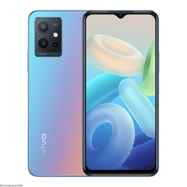 Vivo Y75 smartphone showcasing a sleek design, vibrant display, and advanced camera features, available on Device Arena.