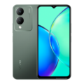 A sleek Vivo Y17s smartphone with a modern design, featuring a vibrant 6.56-inch HD+ display and a dual rear camera setup, showcased in a stylish matte finish.
