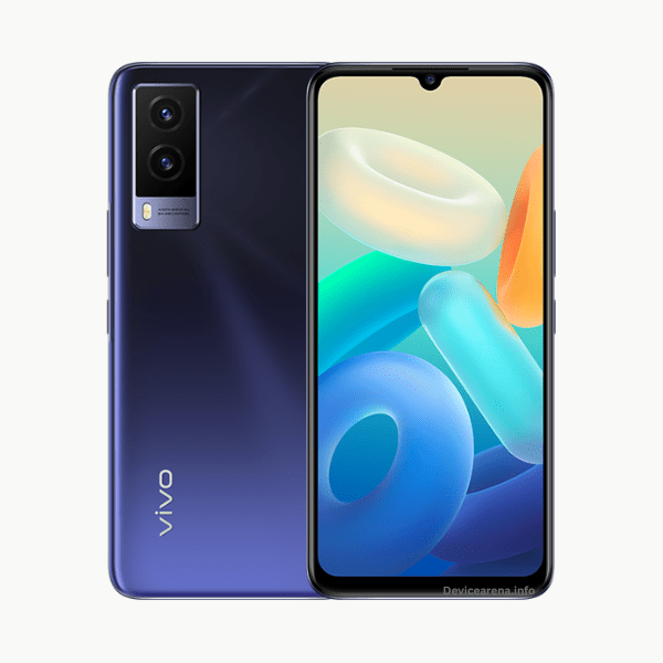 Vivo Y71t smartphone with sleek design, featuring a slim body, large display, and dual rear cameras.