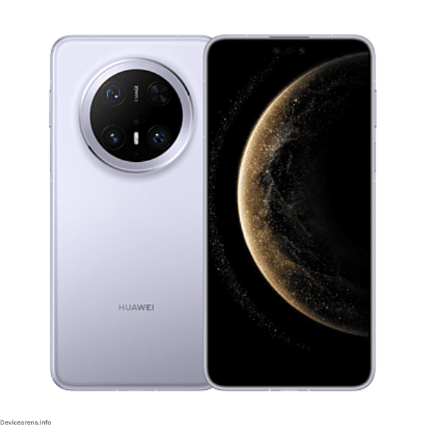 Huawei Mate 70 Pro showcased with sleek design, advanced triple camera setup, and vibrant display.