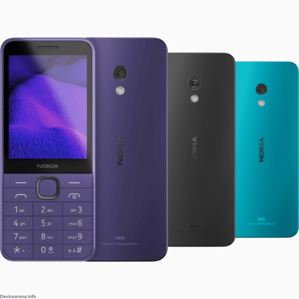 A sleek Nokia 235 4G mobile phone featuring a compact design with a vibrant display and durable build, ideal for everyday use.