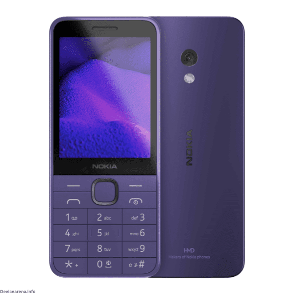 A sleek Nokia 235 4G mobile phone featuring a compact design with a vibrant display and durable build, ideal for everyday use.