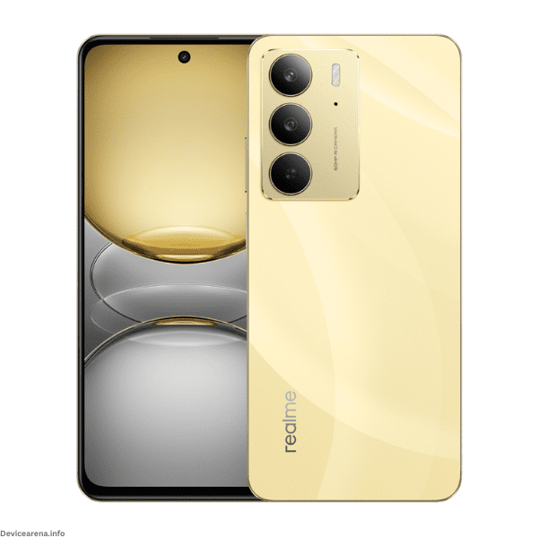 Realme C75 smartphone featuring a sleek design with advanced specifications, available at Device Arena.
